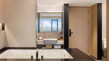 Premier Double Room, City View | Desk, laptop workspace, blackout drapes, soundproofing