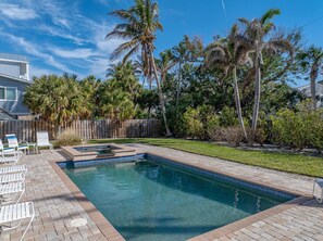 Pool - Incredible Gulf View Pool Home - Sleeps 14 - Close to Village of Boca Grande! (Boca Grande)