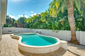Piscine chauffée
