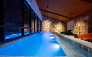 Indoor pool, outdoor pool