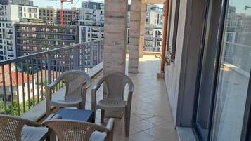 Family Apartment, Balcony, City View | Terrace/patio