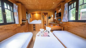 1 slaapkamer, beddengoed