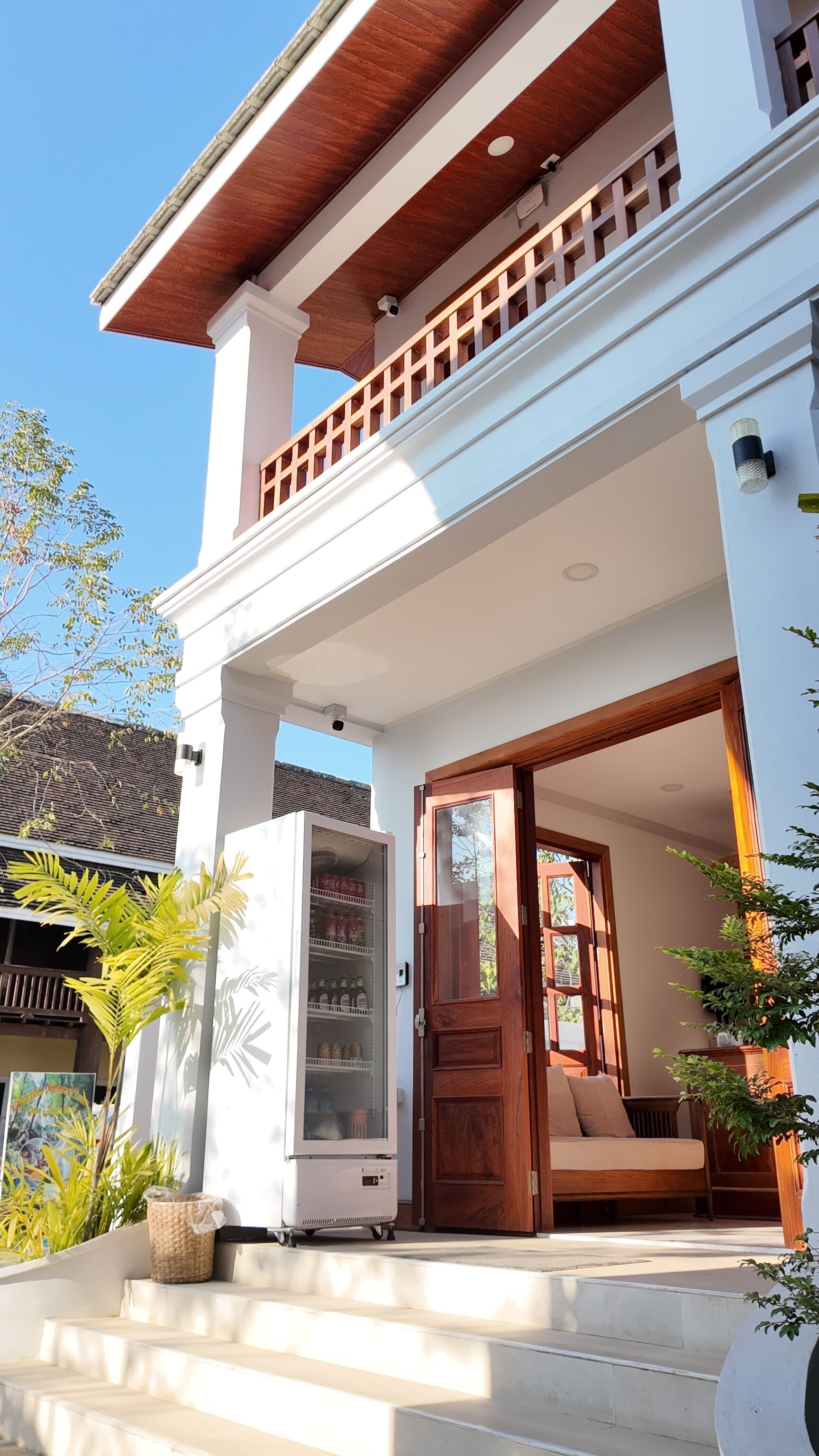 Interior entrance
