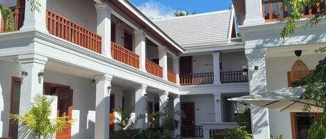 Fassade der Unterkunft