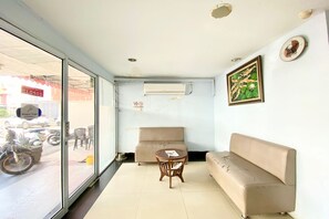 Sala de estar en el lobby