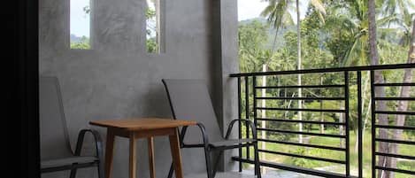 Deluxe-Doppelzimmer | Blick vom Balkon