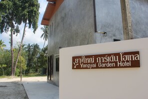 Fassade der Unterkunft