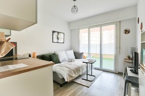 1 Schlafzimmer, Bügeleisen/Bügelbrett, WLAN, Bettwäsche