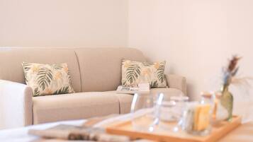 Superior vierpersoonskamer, uitzicht op bergen | Gratis wifi