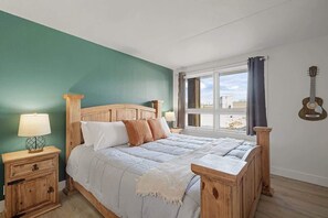 1 dormitorio, cuna de viaje, wifi y ropa de cama