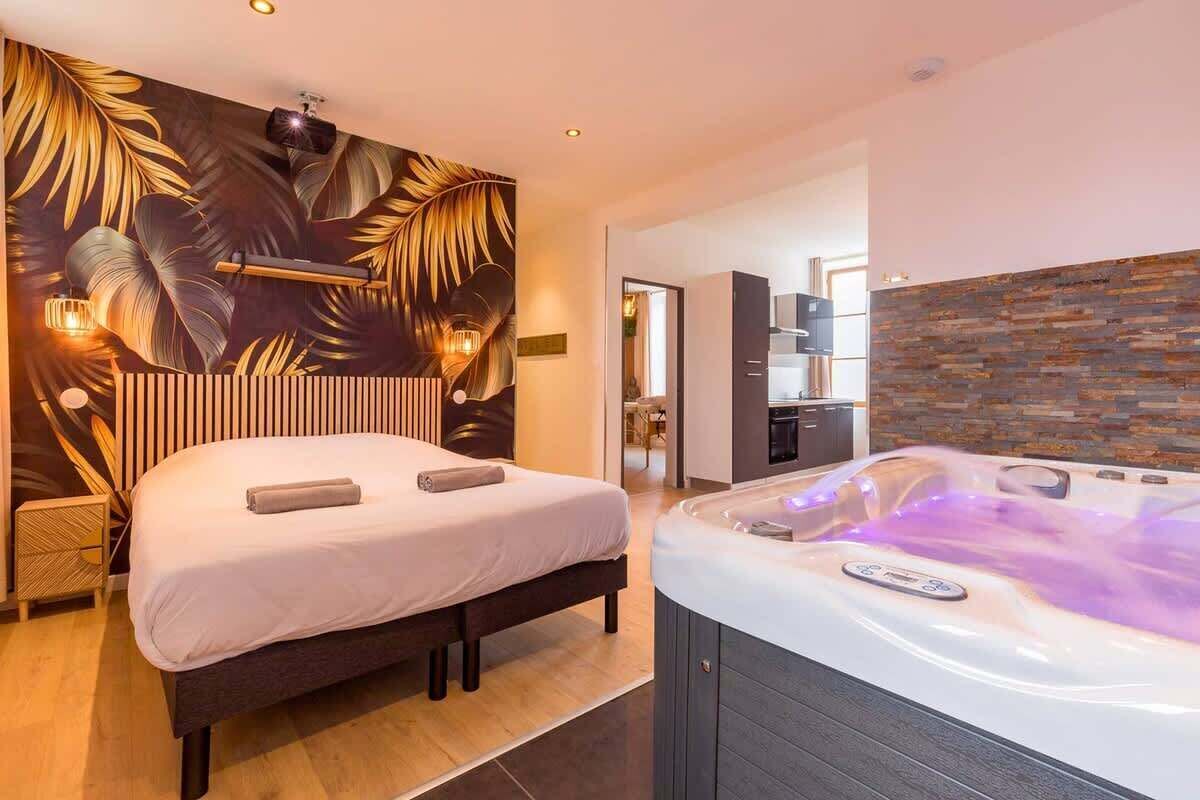 5 chambres, fer et planche à repasser, Wi-Fi gratuit, draps fournis