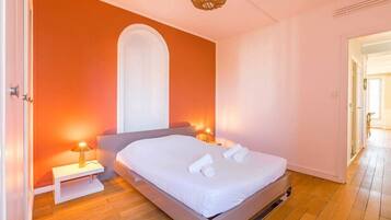 2 chambres, fer et planche à repasser, lit parapluie, Wi-Fi gratuit
