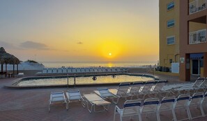 Una piscina climatizada