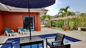Terrace/patio - The Eight Boutique Pool Villa Huahin (Tambon Cha-am)
