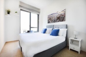 2 bedrooms, iron/ironing board, travel crib, WiFi
