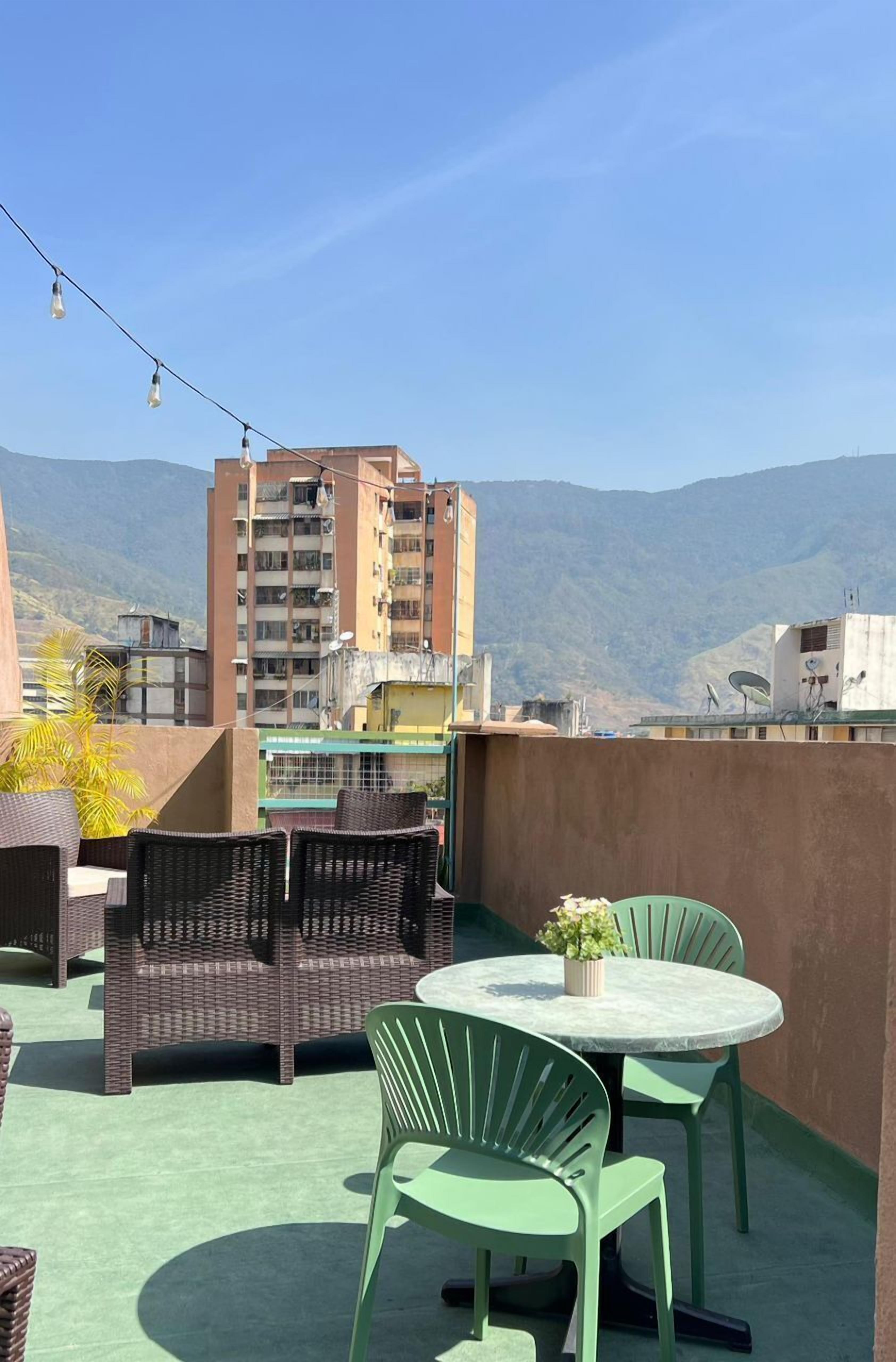 Vue depuis l’hébergement