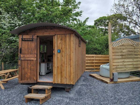 Huisje | Terrein van de accommodatie