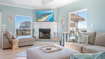 Hus - 3 soveværelser | Opholdsområde | Smart-tv, streamingtjenester