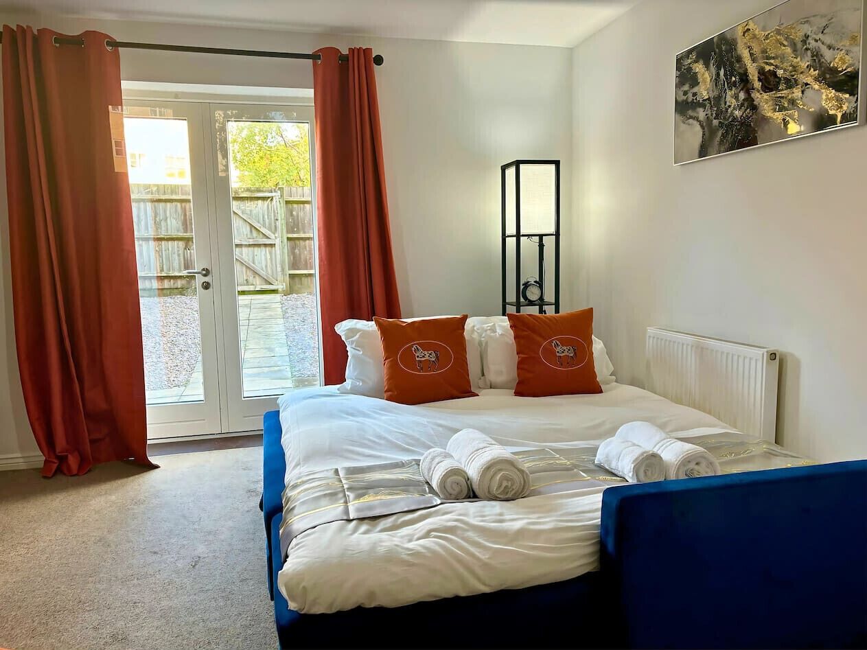 4 Schlafzimmer, Schreibtisch, kostenloses WLAN, Bettwäsche