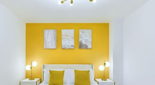 2 bedrooms, desk, iron/ironing board, free WiFi