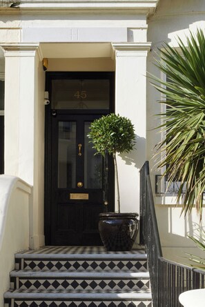 Façade de l’hébergement