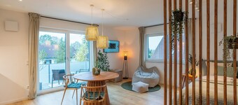 Stylish design apartment in Langenbach, near Munich and Munich Airport