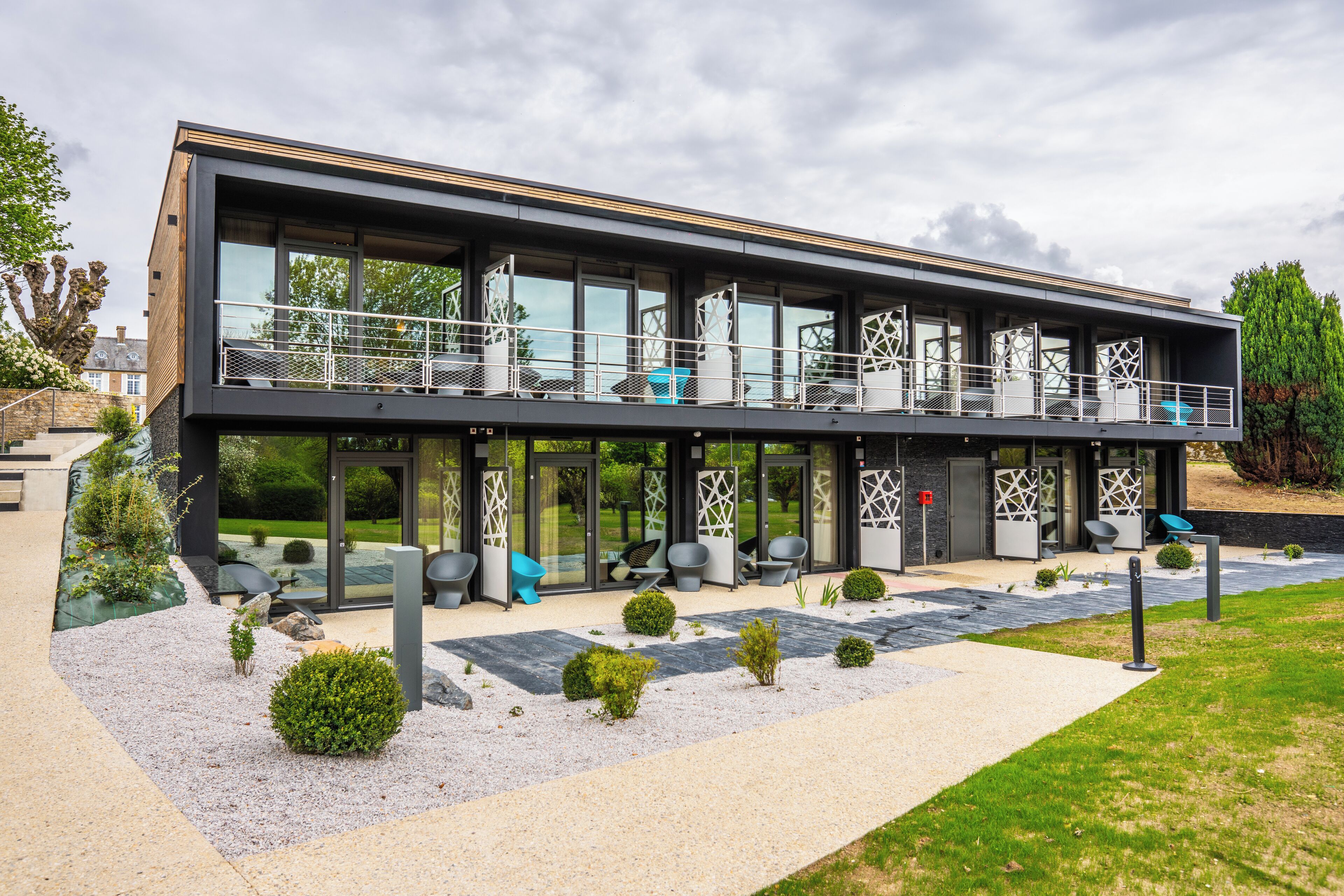 Façade de l’hébergement