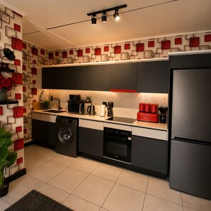 Microwave, stovetop, paper towels
