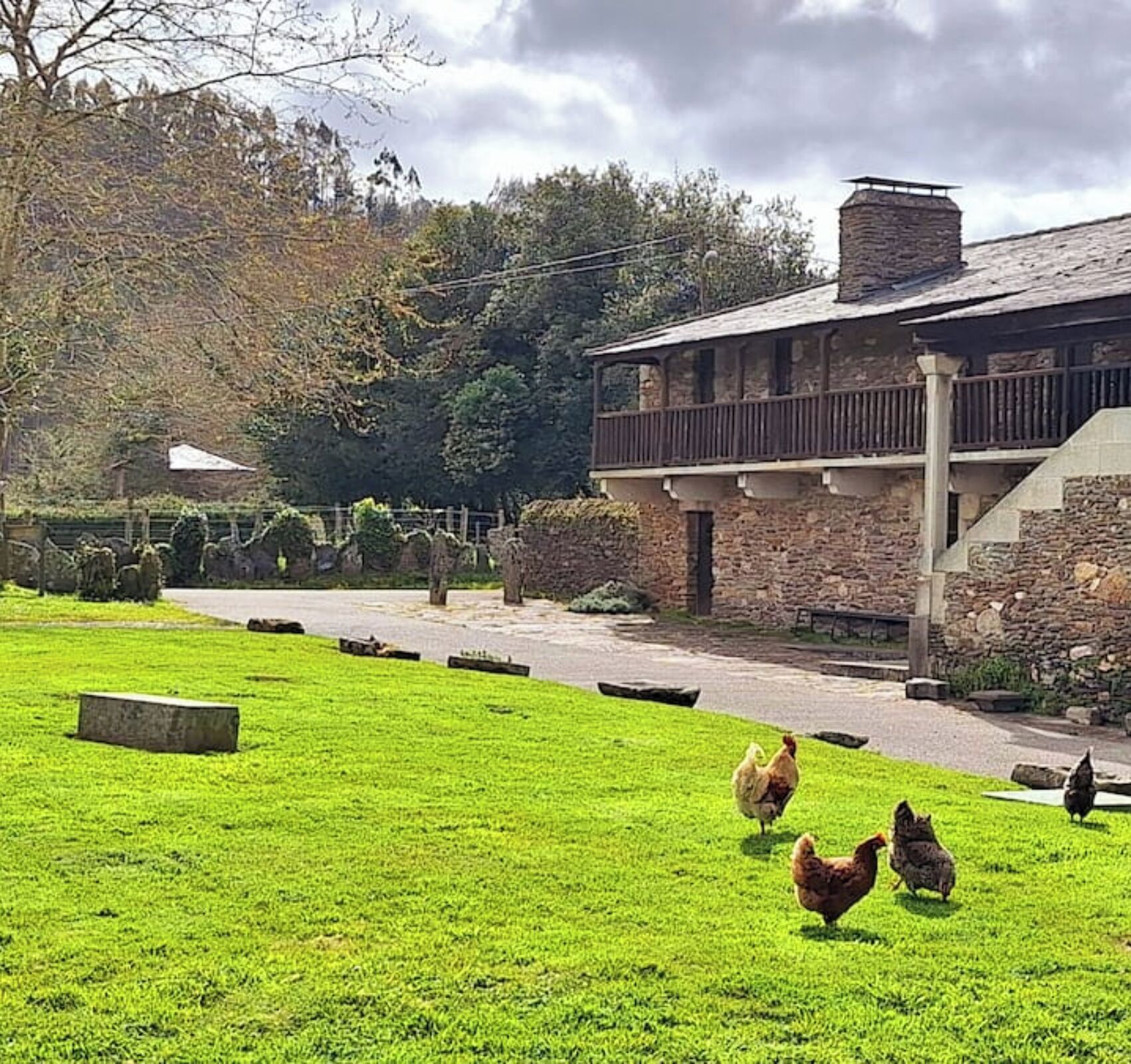 Enceinte de l’hébergement