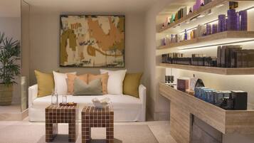 Couples treatment room(s), sauna, body treatments, hydrotherapy