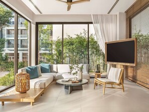 Villa, 3 chambres, côté jardin