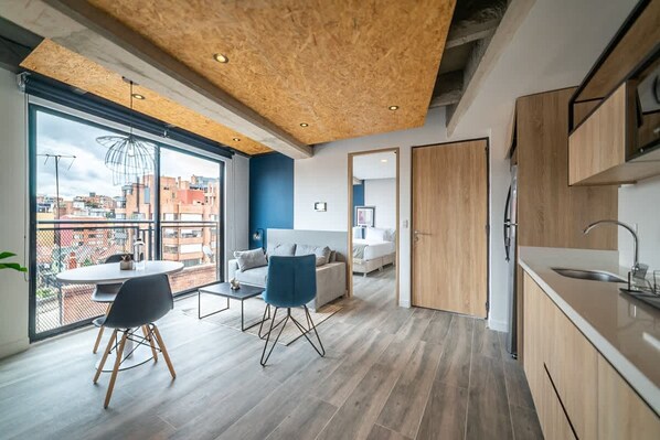 Apartment | 1 bedroom - Bright Loft in Chapinero (Bogotá)