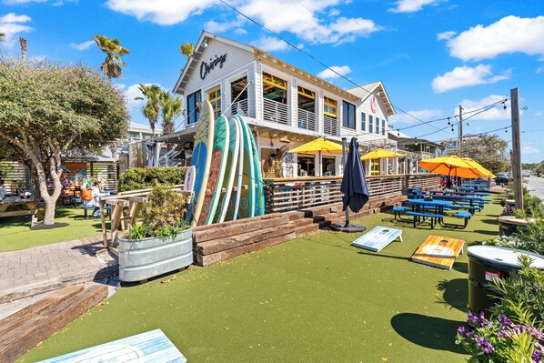 Outdoor dining - Golf Cart, Bikes, Community Pool, Location! (Santa Rosa Beach)