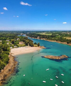 Beach - Port-Manec'h, house with pool - beach within walking distance (Finistère)