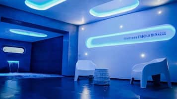 Ruang perawatan pasangan, sauna, hot tub, ruang uap, dan perawatan tubuh