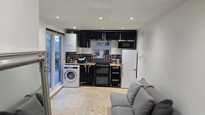 Shared Dormitory, 1 Bedroom, Smoking, Patio | Living room - Room-ground Floor two Bedroom Flat (London)