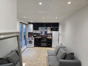 Shared Dormitory, 1 Bedroom, Smoking, Patio | Living room - Room-ground Floor two Bedroom Flat (London)