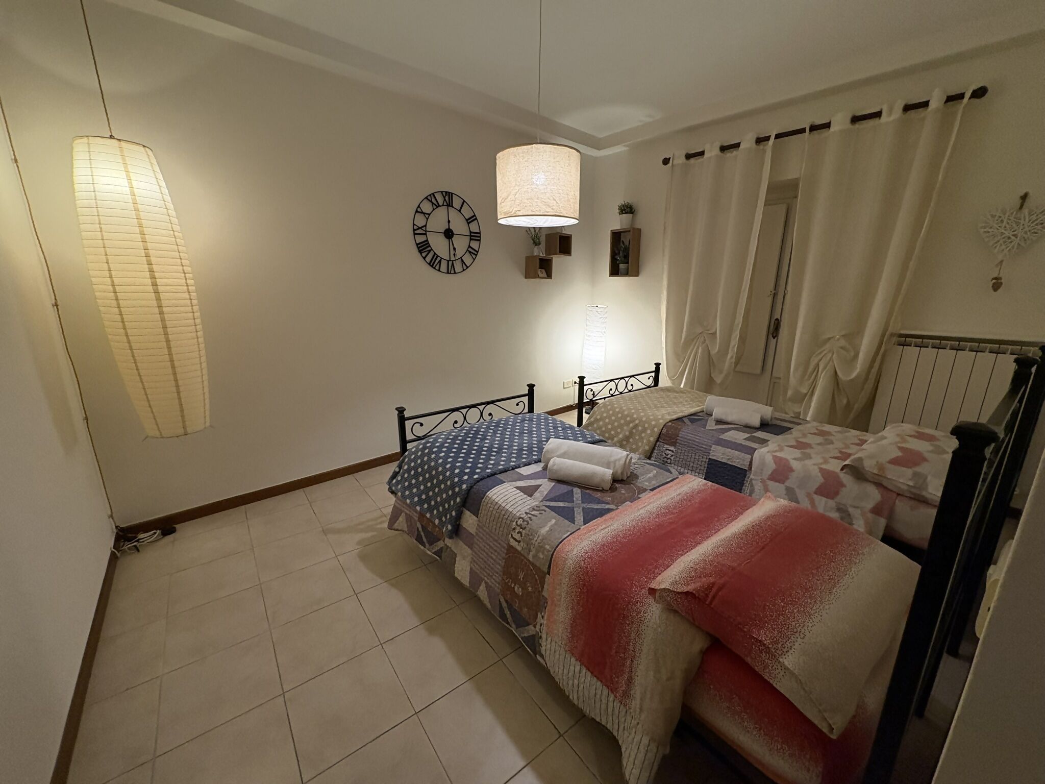 2 bedrooms, iron/ironing board, travel crib, WiFi