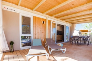 Mobile Home, Garden View | Terrace/patio - Premium Mobile Homes Istria - Lanterna (Tar)