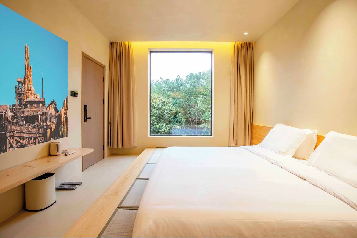 ห้องดับเบิลสไตล์ญี่ปุ่น, วิวสวน | ห้องเก็บเสียง, Wi-Fi ฟรี
