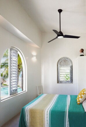 4 habitaciones, tabla de planchar con plancha, wifi y ropa de cama 