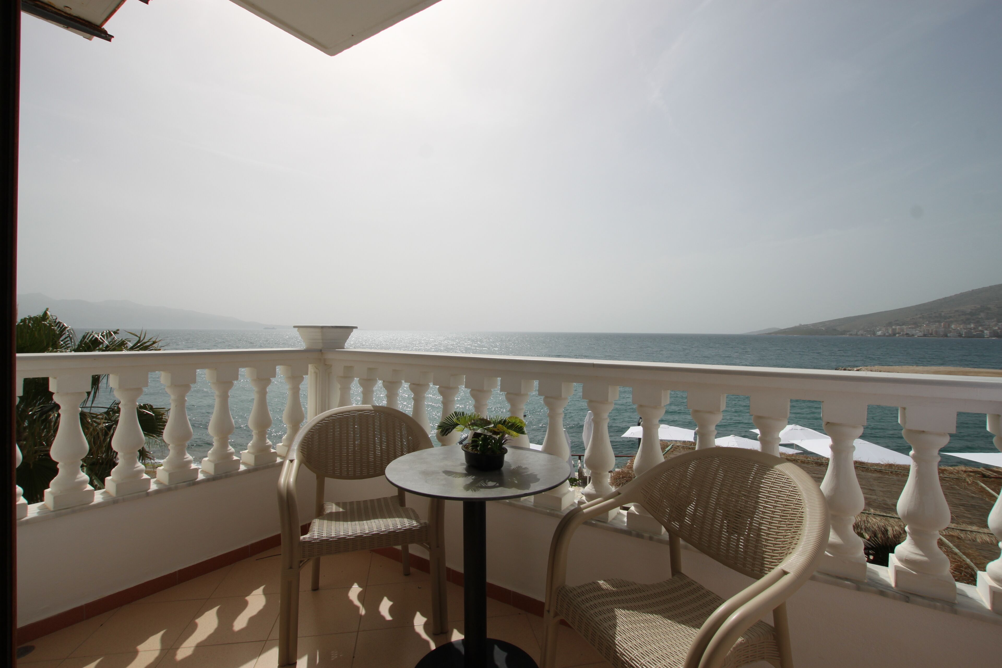 Deluxe Double Room with Sea View | Näkymä parvekkeelta