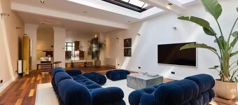 Luxury design loft (190m2) at canals
