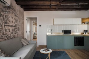 Apartament clàssic, vistes al canal (C22) | Sala d'estar