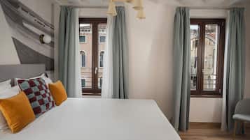 2 Schlafzimmer, Zimmersafe, Verdunkelungsvorhänge