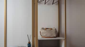 2 bedrooms, in-room safe, blackout curtains, soundproofing