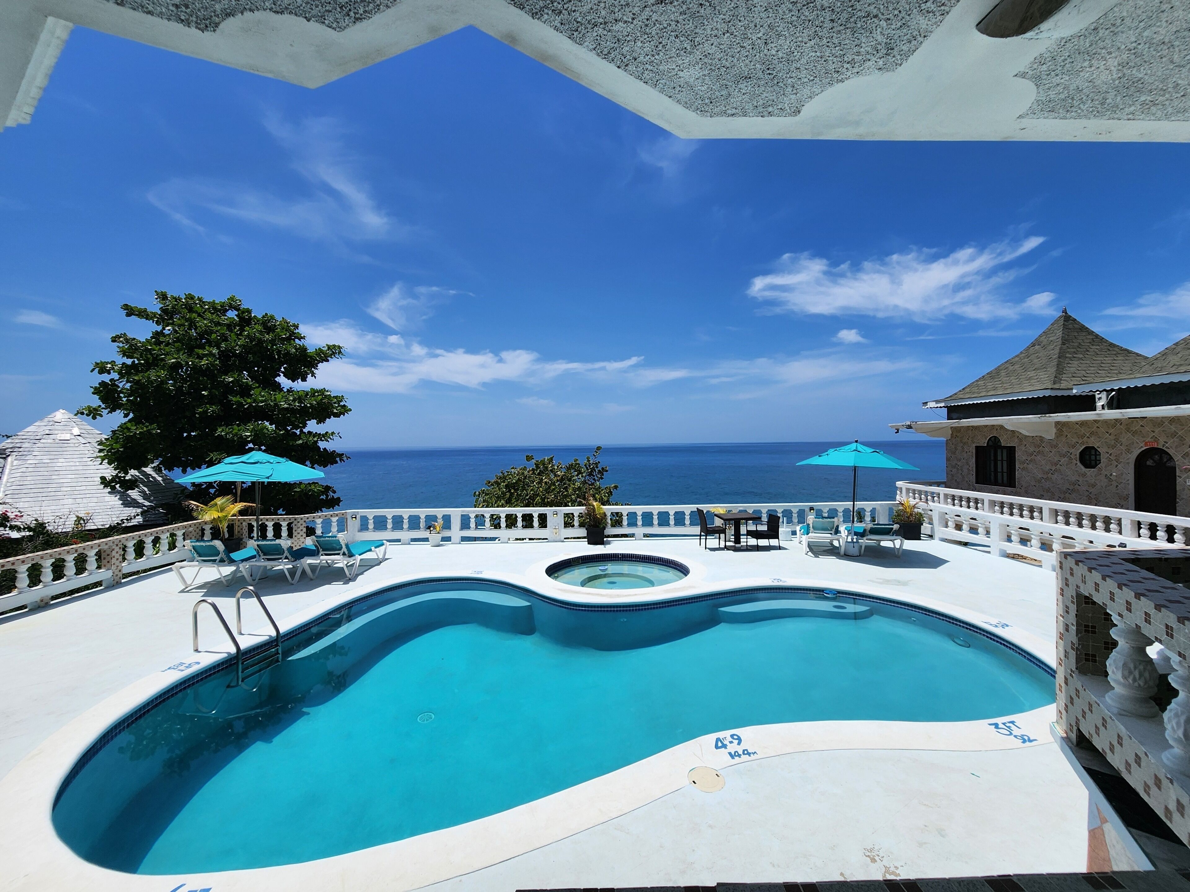 Alberca al aire libre 