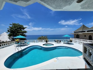 Outdoor pool - Kaisers Sunset Hotel -Adult Only -Negril (Negril)