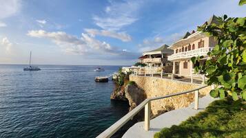 Vue depuis l’hébergement