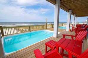 House | 18 bedrooms, Internet - Beachfront 18bed Pool Easybreezy (Gulf Shores)